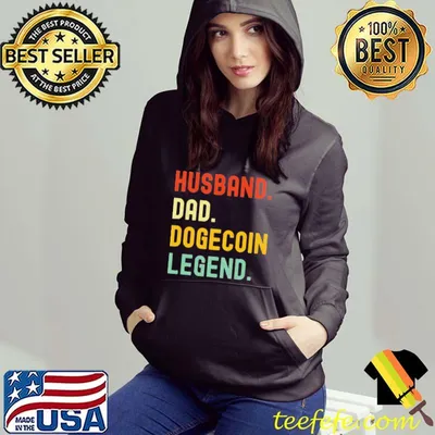 Nice Husband Dad Dogecoin Legend Vintage Shirt
