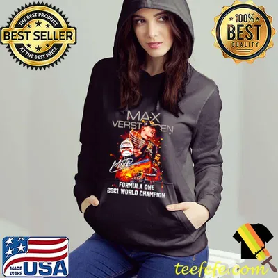 Nice Max Verstappen Formula One 2021 World Champion Signature Shirt