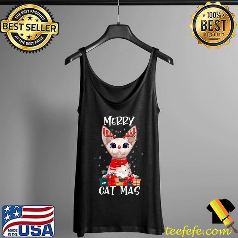 Nice Merry Catmas Funny Cat Owner T shirt, Sphynx Cat Xmas Pajama T-Shirt Tank Top Nice Merry Catmas Funny Cat Owner T shirt, Sphynx Cat Xmas Pajama T-Shirt Tank Top