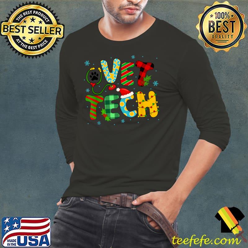 Nice Merry Christmas Xmas 2021 Kids Boys Reindeer Santa vet tech T-Shirt Long Sleeve Tee Nice Merry Christmas Xmas 2021 Kids Boys Reindeer Santa vet tech T-Shirt Long Sleeve Tee