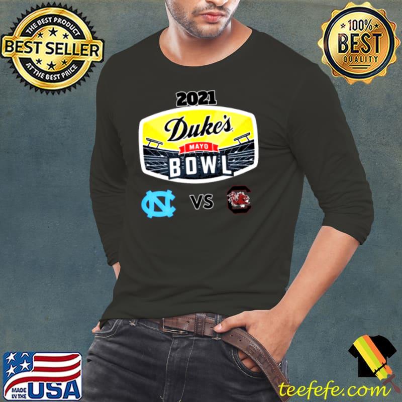 Nice North Carolina vs South Carolina 2021 Duke’s Mayo Bowl Shirt Long Sleeve Tee Nice North Carolina vs South Carolina 2021 Duke’s Mayo Bowl Shirt Long Sleeve Tee