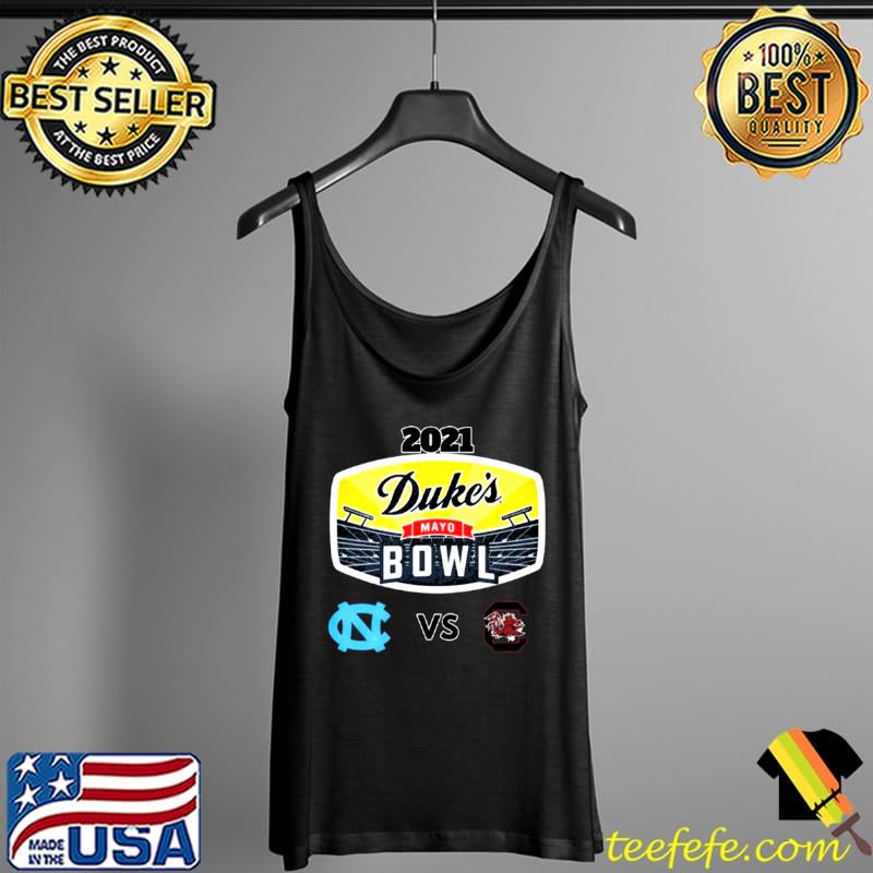 Nice North Carolina vs South Carolina 2021 Duke’s Mayo Bowl Shirt Tank Top Nice North Carolina vs South Carolina 2021 Duke’s Mayo Bowl Shirt Tank Top