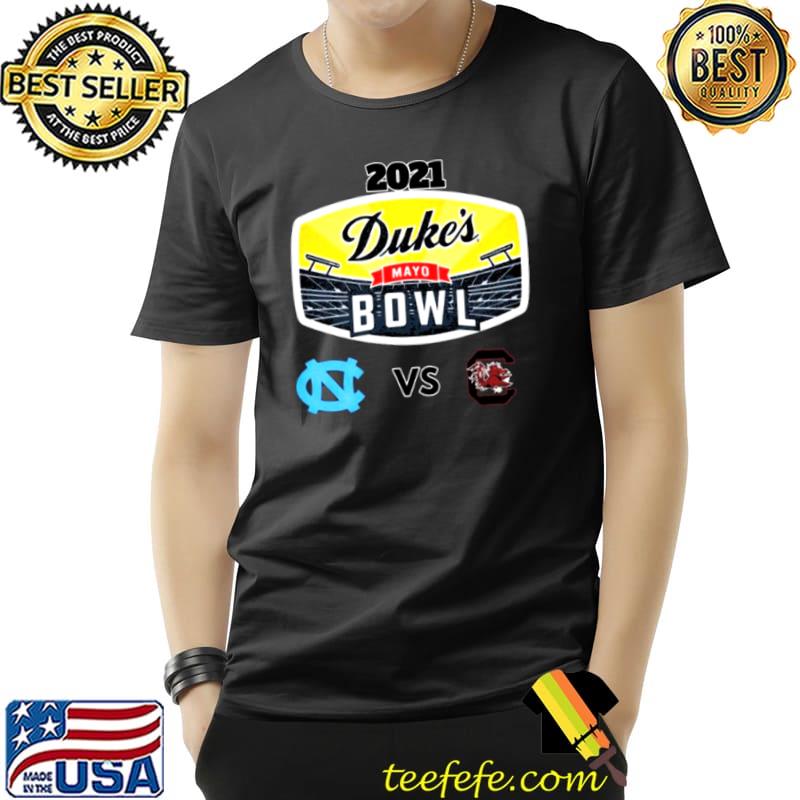 Nice North Carolina vs South Carolina 2021 Duke’s Mayo Bowl Shirt Unisex Nice North Carolina vs South Carolina 2021 Duke’s Mayo Bowl Shirt Unisex