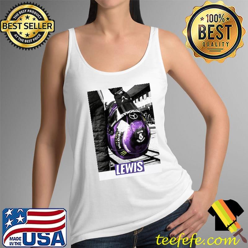 Nice Racing Mercedes AMG Petronas F1 Hamilton Helmet Shirt Tank Top Nice Racing Mercedes AMG Petronas F1 Hamilton Helmet Shirt Tank Top