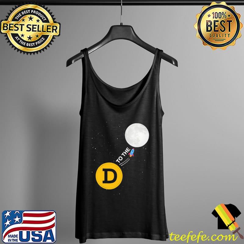 Nice Rocket Dogecoin To The Moon Shirt Tank Top Nice Rocket Dogecoin To The Moon Shirt Tank Top