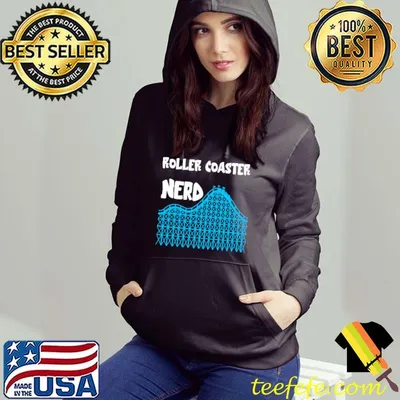 Nice Roller Coaster Nerd Amusement Theme Park Thrillseeker T-Shirt