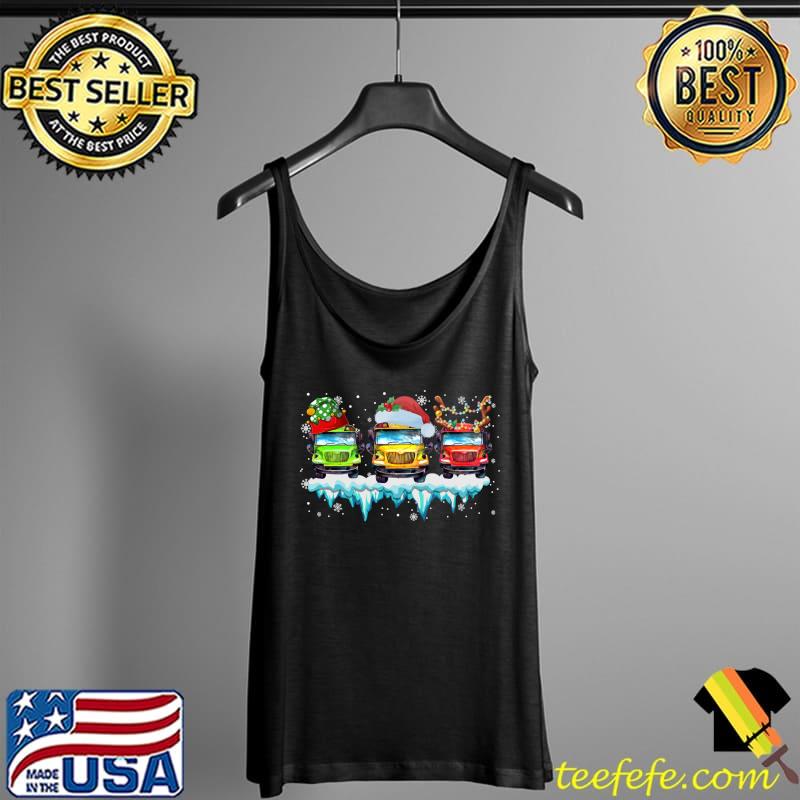 Nice Santa's Favorite School Bus Christmas Driver Reindeer Santa T-Shirt Tank Top Nice Santa's Favorite School Bus Christmas Driver Reindeer Santa T-Shirt Tank Top