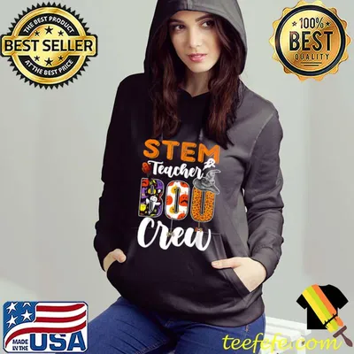 Nice STEM Teacher Boo Crew Funny Halloween Matching Costume T Shirt