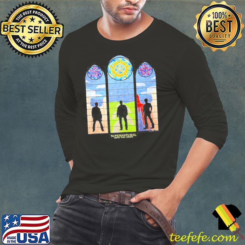 Nice Supernatural John The Hunt Long Sleeve Tee Nice Supernatural John The Hunt Long Sleeve Tee