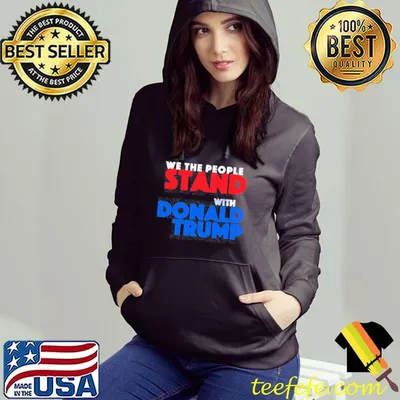 Nice We the people stand with Donald Trump shirt