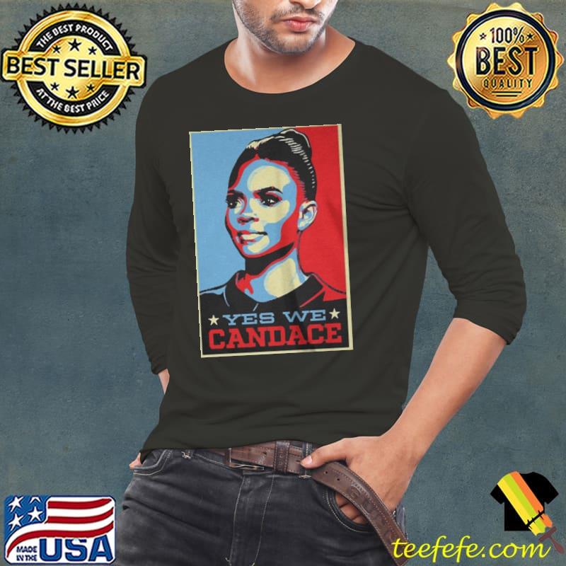 Nice Yes we candace Long Sleeve Tee Nice Yes we candace Long Sleeve Tee