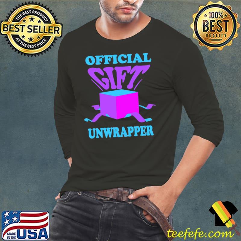 Offical Gift Unwrapper Color Shirt Long Sleeve Tee Offical Gift Unwrapper Color Shirt Long Sleeve Tee