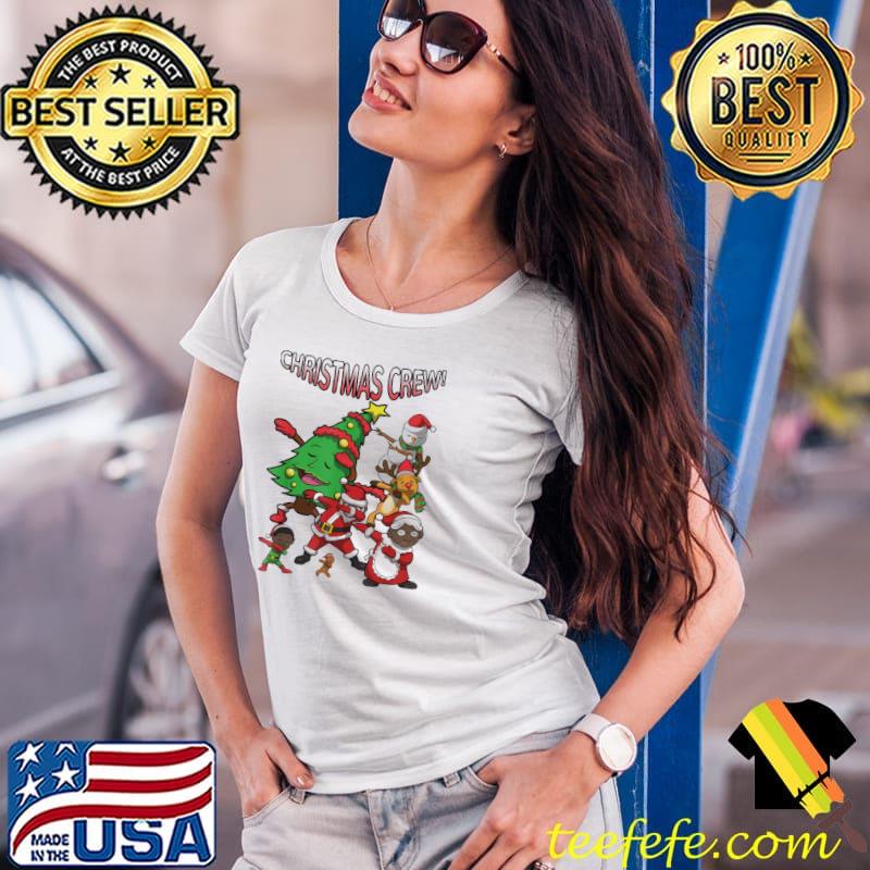 Official Afro Christmas Crew Shirt Ladies Tee Official Afro Christmas Crew Shirt Ladies Tee