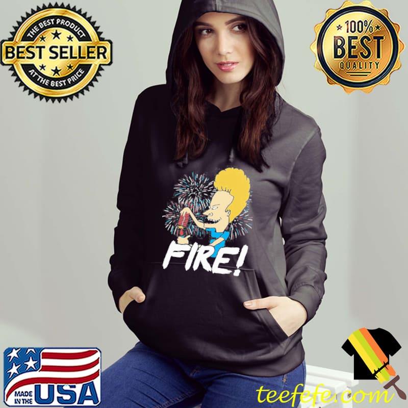 Official Beavis Fire Firework 4th Of July T-shirt Official Beavis Fire Firework 4th Of July T-shirt
