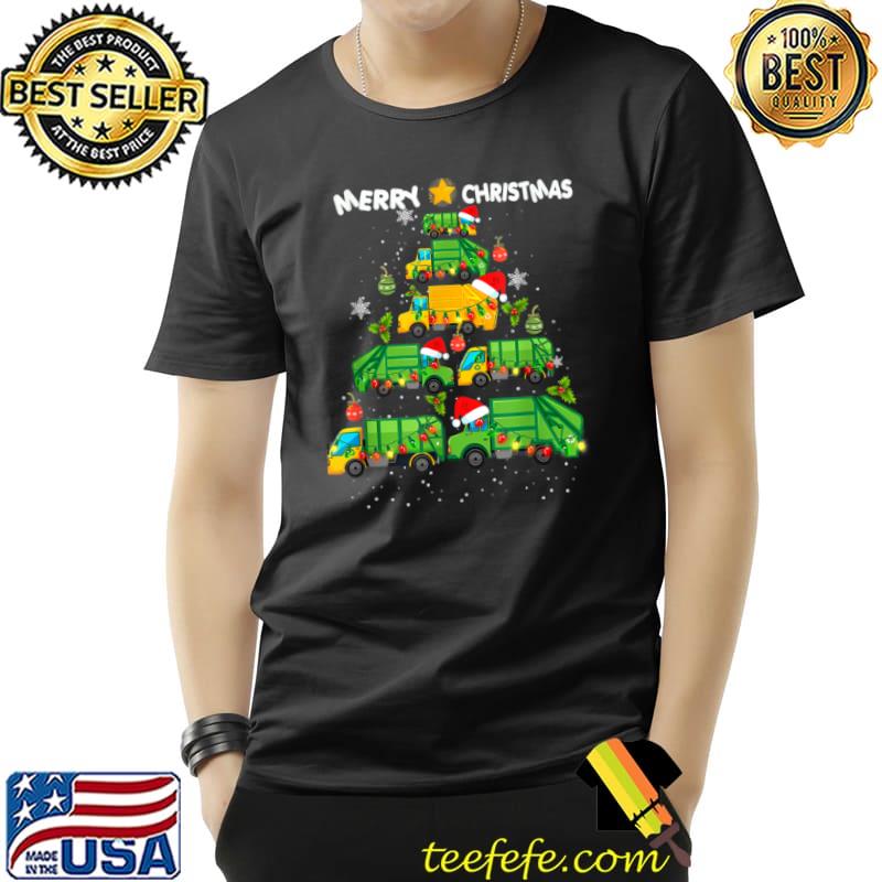 Official Funny Garbage Truck Christmas Tree Ornament Decor Boys Kids T Shirt Unisex Official Funny Garbage Truck Christmas Tree Ornament Decor Boys Kids T Shirt Unisex