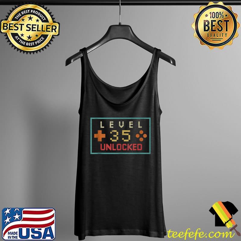 Official Gaming Vintage 35th Birthday Gift 35 Year Old Boy Girl Gamer T- Tank Top Official Gaming Vintage 35th Birthday Gift 35 Year Old Boy Girl Gamer T- Tank Top