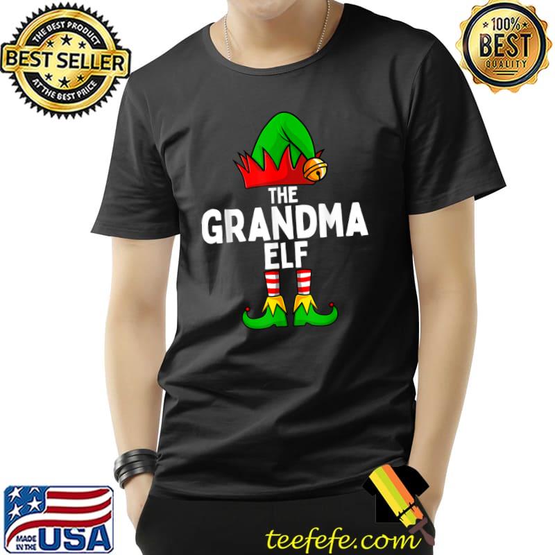 Official Grandma Elf Matching Family Christmas Women T-Shirt Unisex Official Grandma Elf Matching Family Christmas Women T-Shirt Unisex