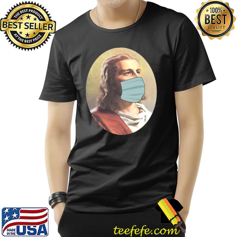 Official Jesus Face Mask - WWJD in 2020 2021 Pro Vaccine Pro Mask T-Shirt Unisex Official Jesus Face Mask - WWJD in 2020 2021 Pro Vaccine Pro Mask T-Shirt Unisex