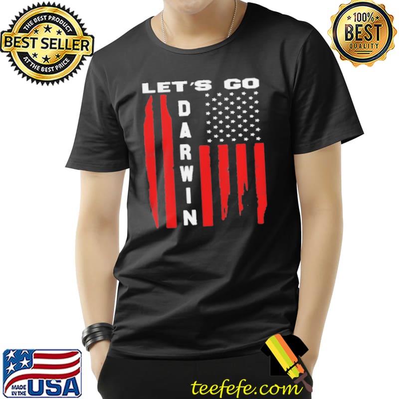 Official lets-go-darwin-american-flags-vintage-shirt-classic-mens-t- Unisex Official lets-go-darwin-american-flags-vintage-shirt-classic-mens-t- Unisex