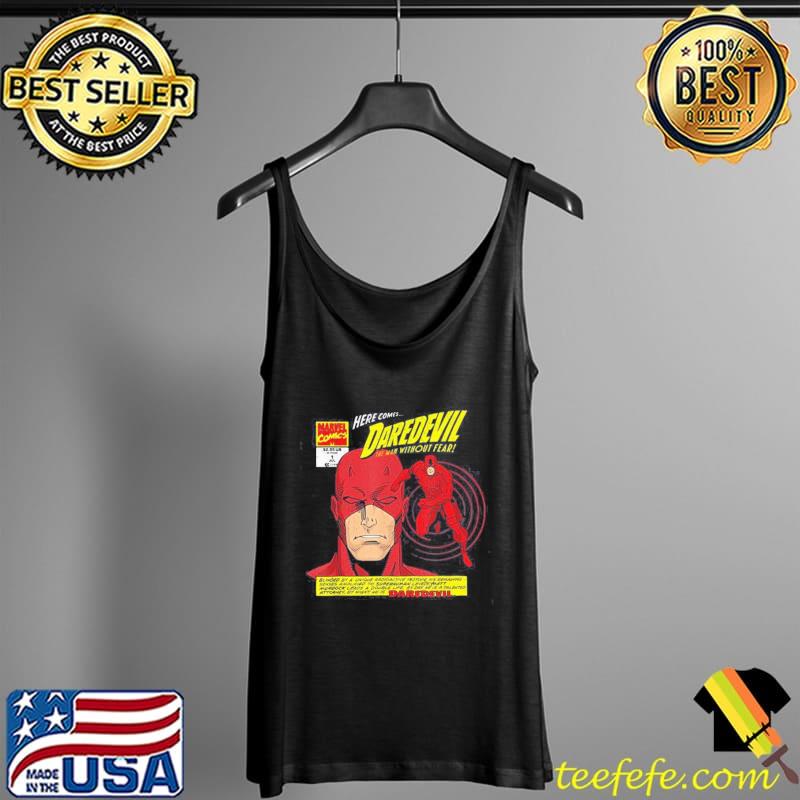 Official Marvel Daredevil Comic Book T-Shirt Tank Top Official Marvel Daredevil Comic Book T-Shirt Tank Top