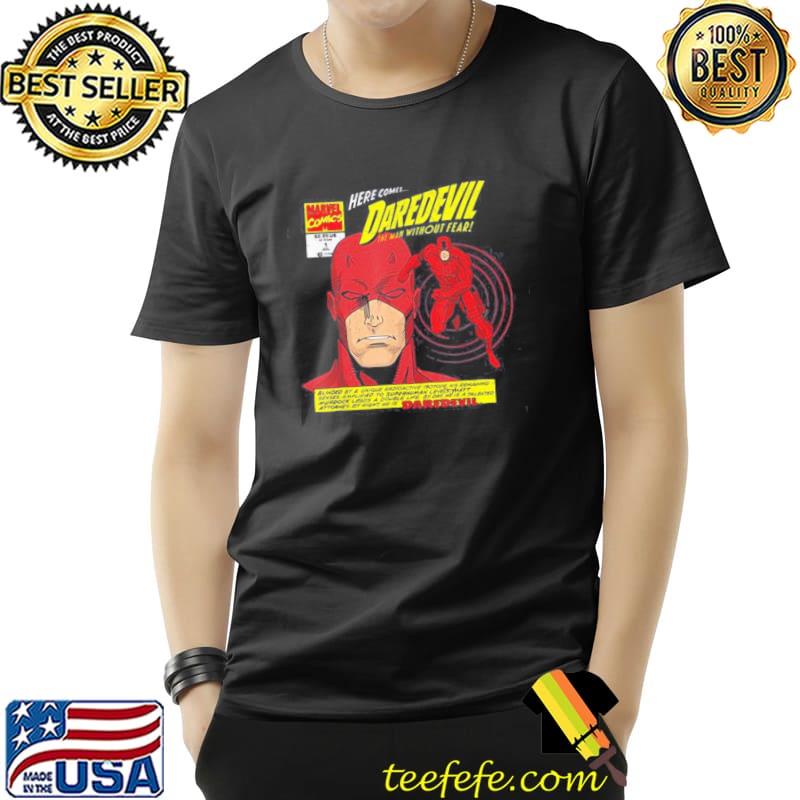Official Marvel Daredevil Comic Book T-Shirt Unisex Official Marvel Daredevil Comic Book T-Shirt Unisex