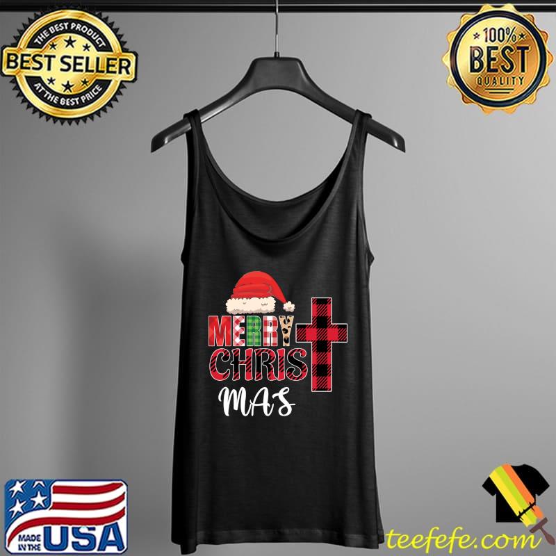 Official Merry Christmas Leopard Buffalo Red Plaid T-Shirt Tank Top Official Merry Christmas Leopard Buffalo Red Plaid T-Shirt Tank Top