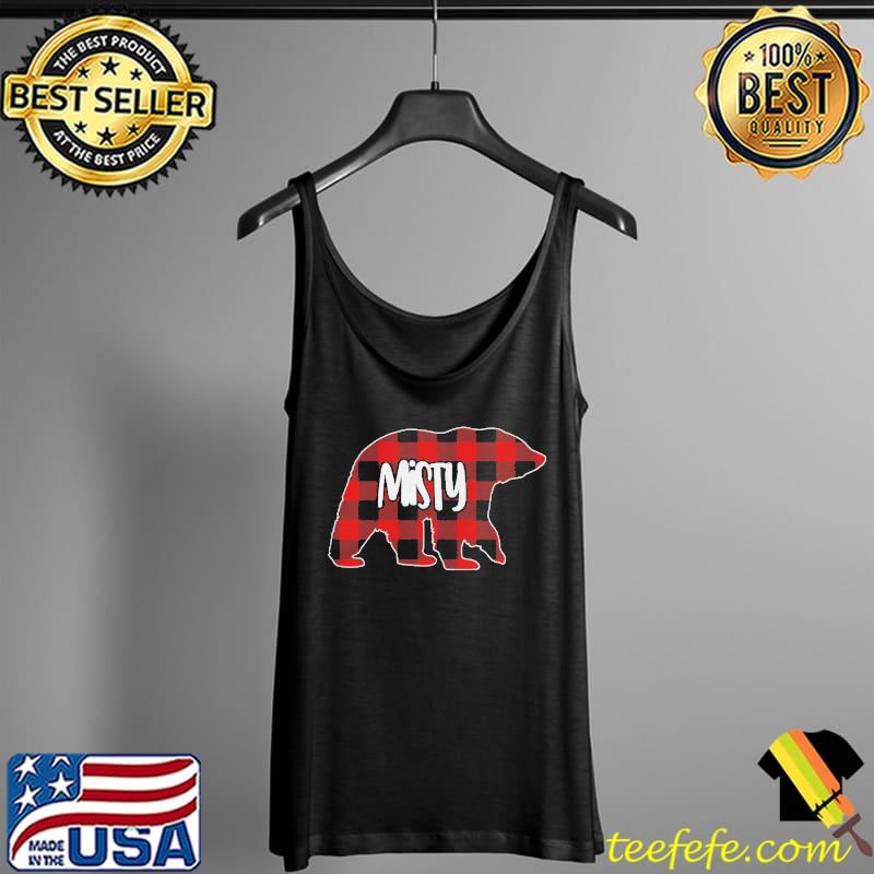 Official Misty Bear Custom Red Buffalo Plaid Christmas Pajama ShirtMisty Bear Custom Red Buffalo Plaid Christmas Pajama Shirt Tank Top Official Misty Bear Custom Red Buffalo Plaid Christmas Pajama ShirtMisty Bear Custom Red Buffalo Plaid Christmas Pajama Shirt Tank Top
