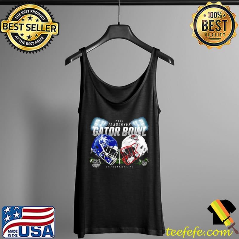 Official Nc State Wolfpack Vs. Kentucky Wildcats 2021 Taxslayer Gator Bowl Game Shirt Tank Top Official Nc State Wolfpack Vs. Kentucky Wildcats 2021 Taxslayer Gator Bowl Game Shirt Tank Top