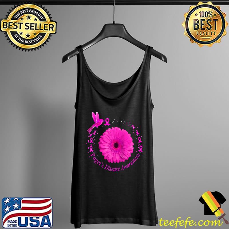 Official Paget’s Disease Awareness, Hummingbird Sunflower Support T- Tank Top Official Paget’s Disease Awareness, Hummingbird Sunflower Support T- Tank Top