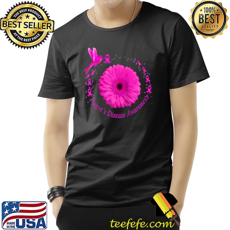Official Paget’s Disease Awareness, Hummingbird Sunflower Support T- Unisex Official Paget’s Disease Awareness, Hummingbird Sunflower Support T- Unisex