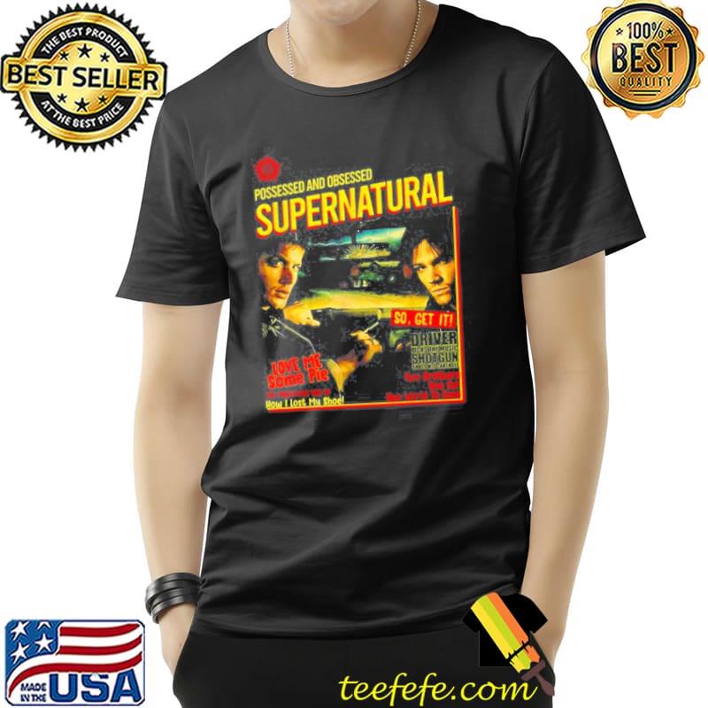 Official Possessed And Obsessed Supernatural Driver Picks The Music Shotgun Unisex Official Possessed And Obsessed Supernatural Driver Picks The Music Shotgun Unisex