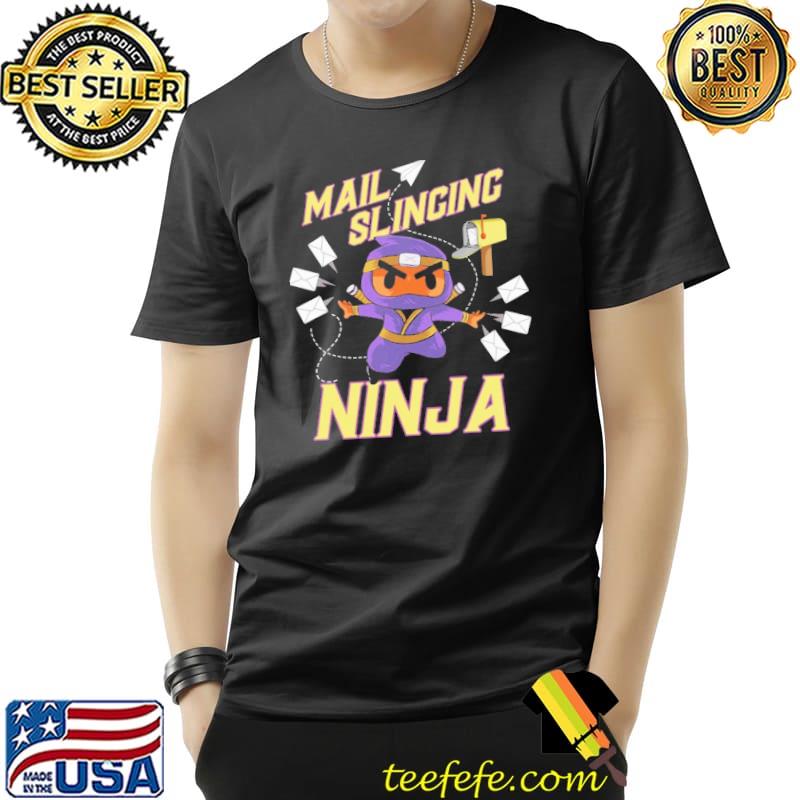 Official Postal Worker Mail Slinging Ninja Shirt Unisex Official Postal Worker Mail Slinging Ninja Shirt Unisex
