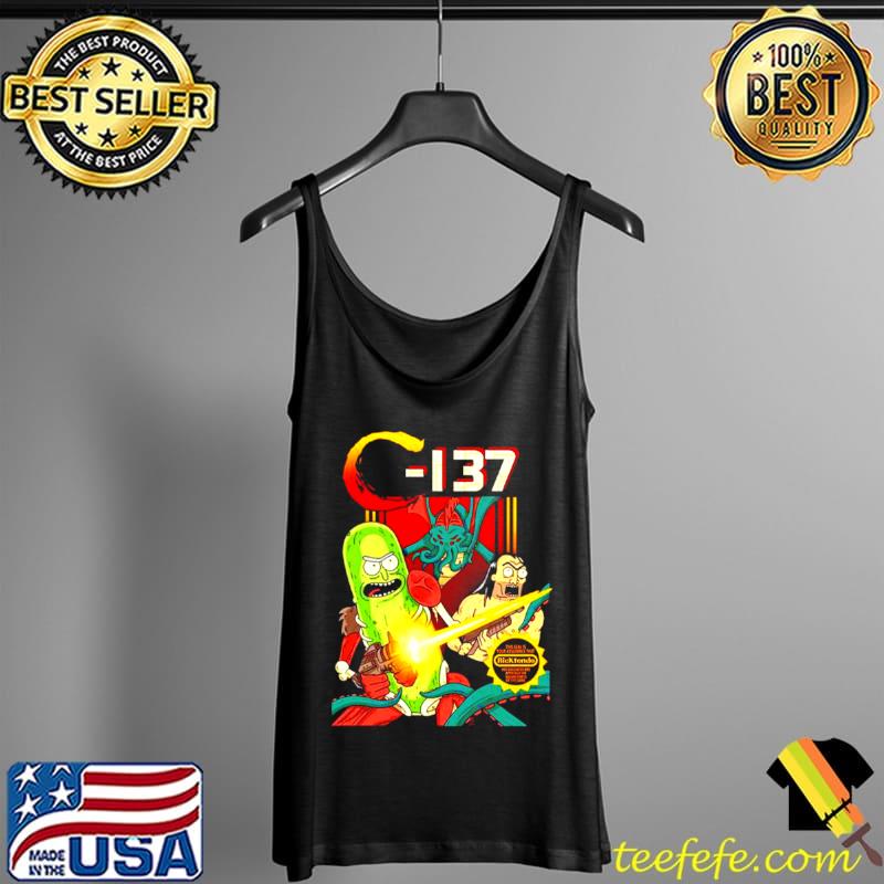 Official Rick And Morty C 137 Shirt Tank Top Official Rick And Morty C 137 Shirt Tank Top