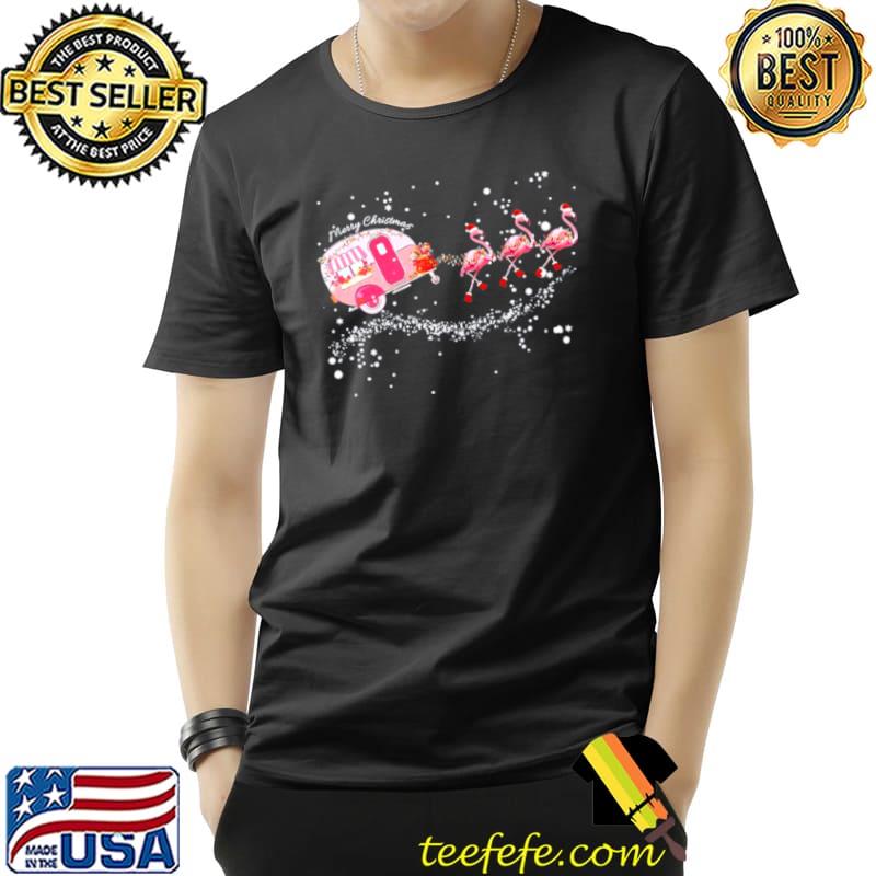 Official Santa Flamingos Reindeers Merry Christmas Unisex Official Santa Flamingos Reindeers Merry Christmas Unisex