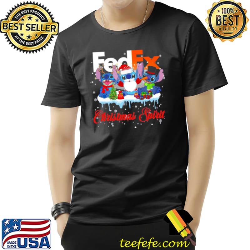 Official Stitch Fedex Christmas Spirit Shirt Unisex Official Stitch Fedex Christmas Spirit Shirt Unisex