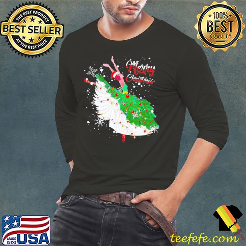 Official Sweet Ballet Merry Christmas Shirt Long Sleeve Tee Official Sweet Ballet Merry Christmas Shirt Long Sleeve Tee