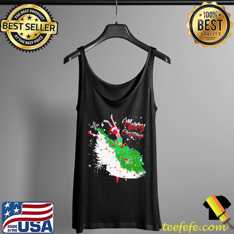 Official Sweet Ballet Merry Christmas Shirt Tank Top Official Sweet Ballet Merry Christmas Shirt Tank Top