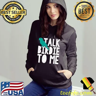 Official Talk Birdie To Me Bird Watcher T Shirt