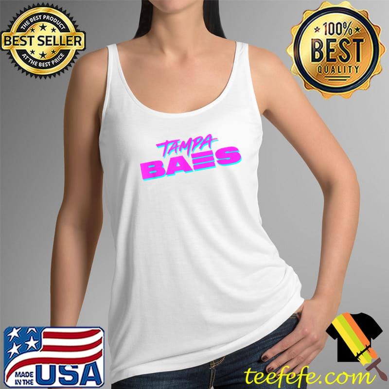 Official Tampa Baes - Magenta Logo T-Shirt Tank Top Official Tampa Baes - Magenta Logo T-Shirt Tank Top