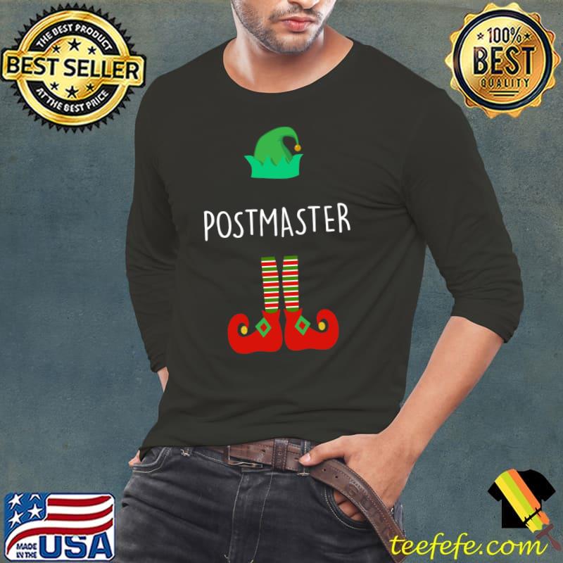 Official The Postmaster Elf Christmas Party Matching Family T- Long Sleeve Tee Official The Postmaster Elf Christmas Party Matching Family T- Long Sleeve Tee