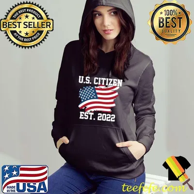 Official US Citizen Est 2022 Citizenship Tee New USA Citizen T-Shirt