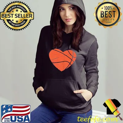 Official Valentines day basketball heart cute retro vintage grunge shirt