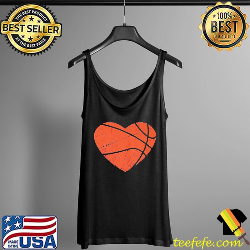 Official Valentines day basketball heart cute retro vintage grunge Tank Top Official Valentines day basketball heart cute retro vintage grunge Tank Top