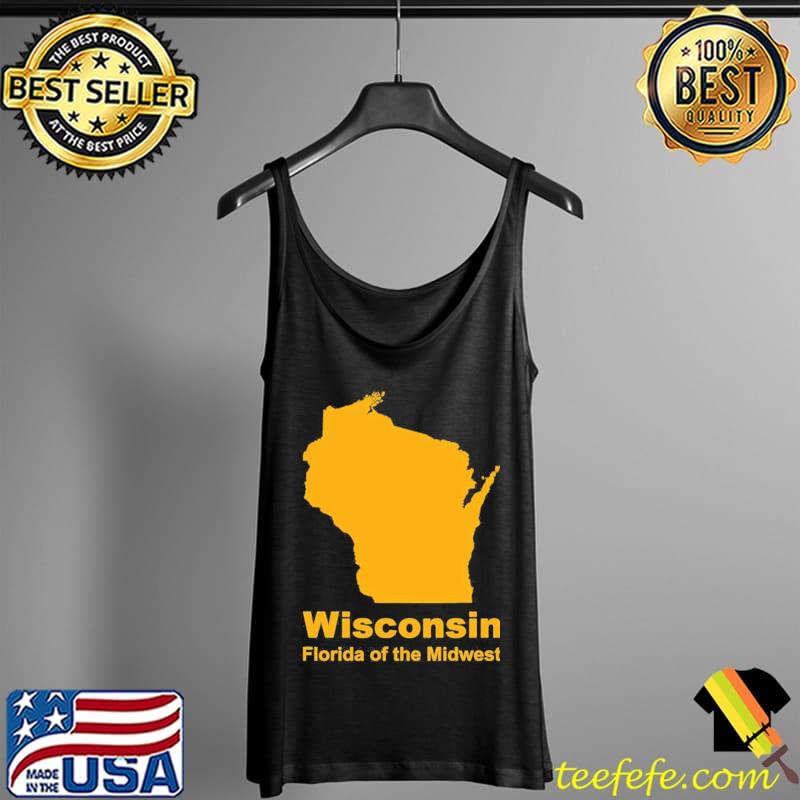 Official Wisconsin Florida of the Midwest Tank Top Official Wisconsin Florida of the Midwest Tank Top