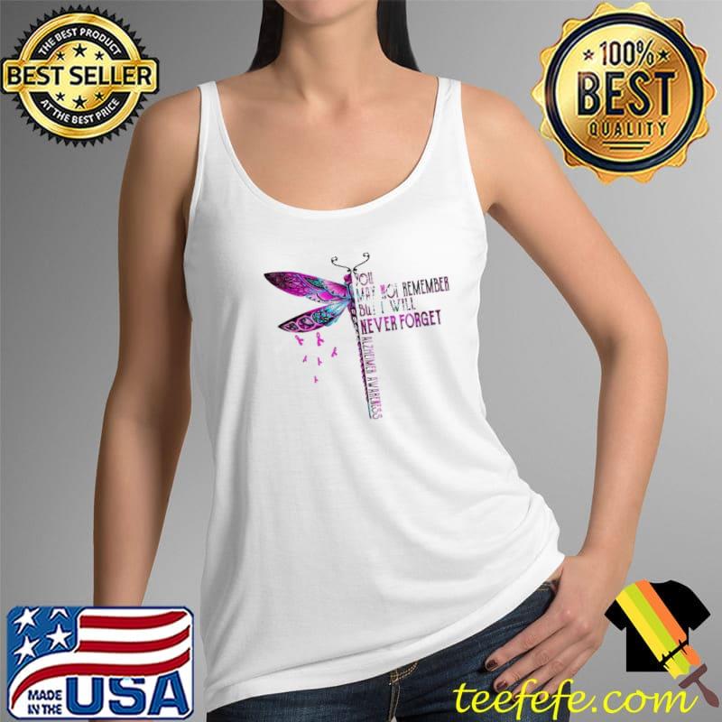 Official You May Not Remember But I Will Never Forget Alzheimer's Awareness Shirt Tank Top Official You May Not Remember But I Will Never Forget Alzheimer's Awareness Shirt Tank Top