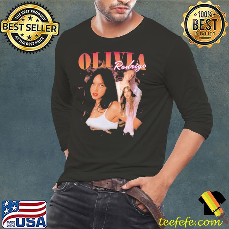 Olivia Rodrigo Singer Vintage Shirt Long Sleeve Tee Olivia Rodrigo Singer Vintage Shirt Long Sleeve Tee