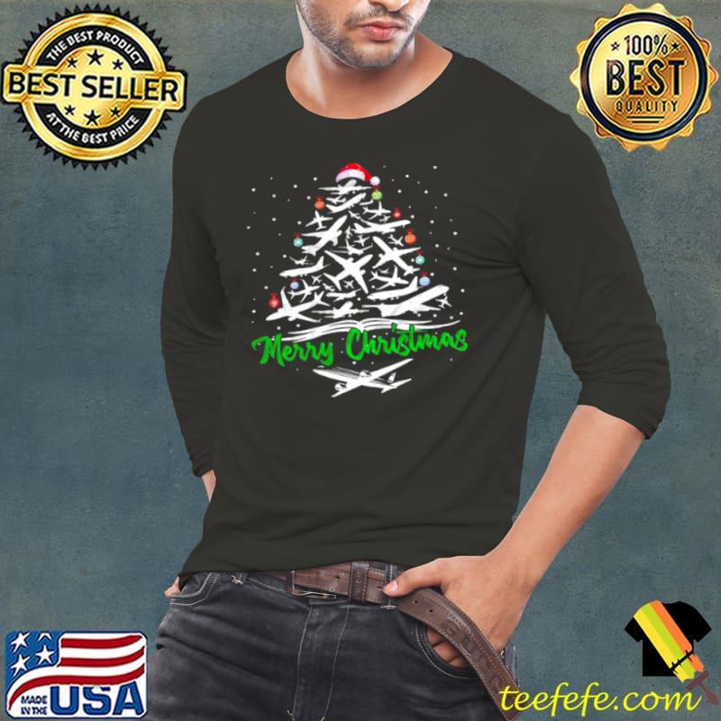 Original Airplane Lovers Christmas Gift Long Sleeve Tee Original Airplane Lovers Christmas Gift Long Sleeve Tee
