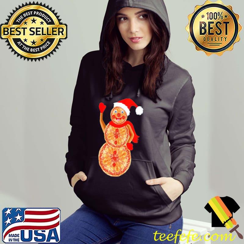 Original Christmas Pizza Snowman shirt