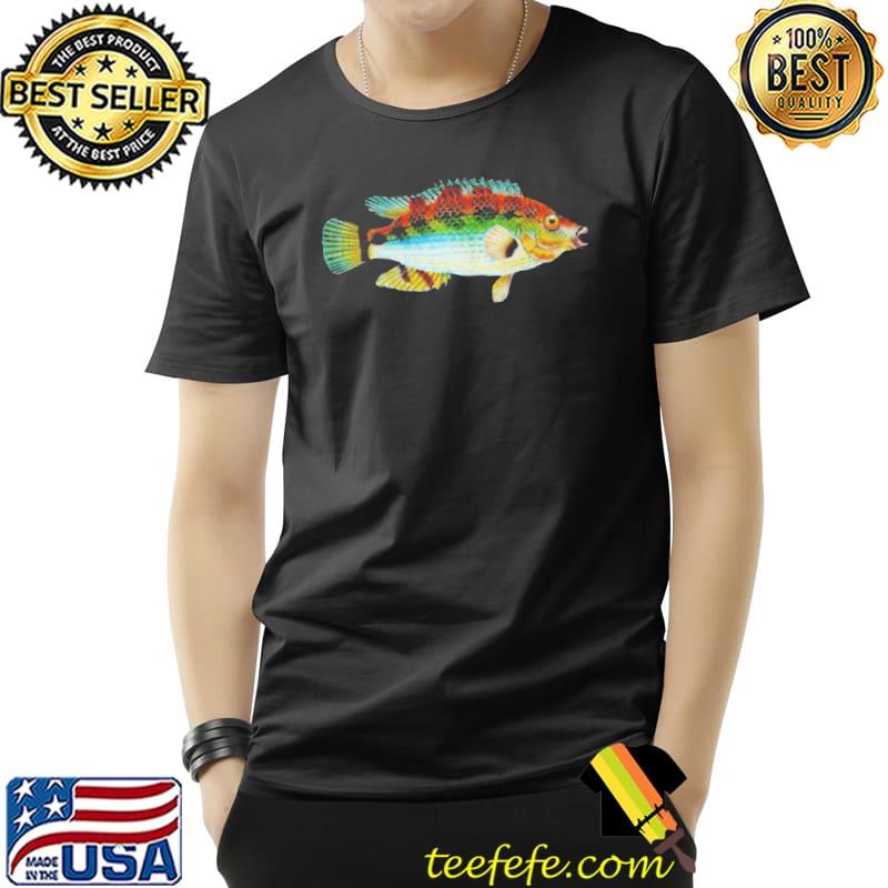 Original Cool colorful fish art fisherman fishing Unisex Original Cool colorful fish art fisherman fishing Unisex