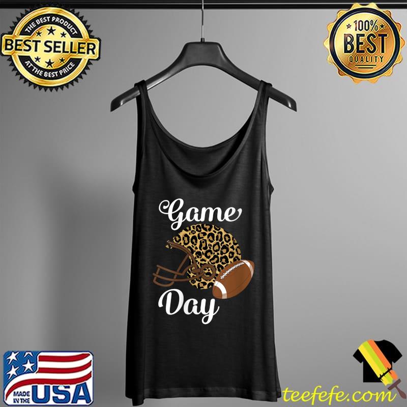 Original Football Game Day Leopard Helmet Ball Sport Player Mom T-Shirt Tank Top Original Football Game Day Leopard Helmet Ball Sport Player Mom T-Shirt Tank Top